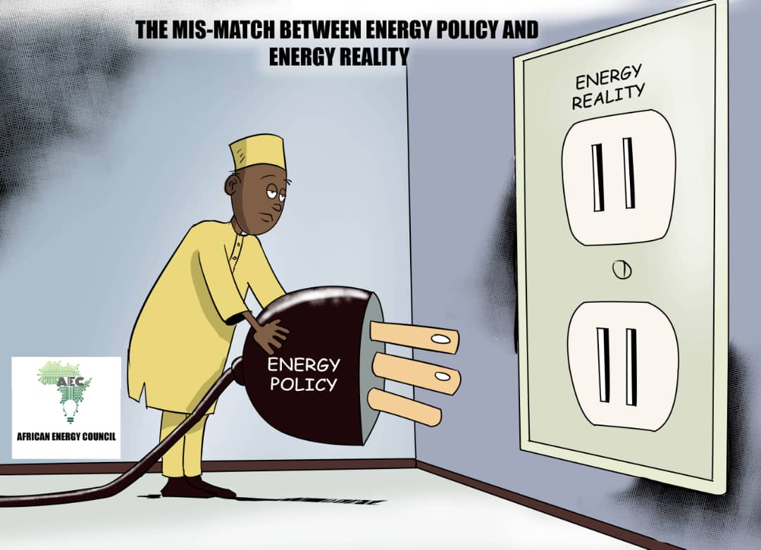 The mis-match between energy policy and energy reality