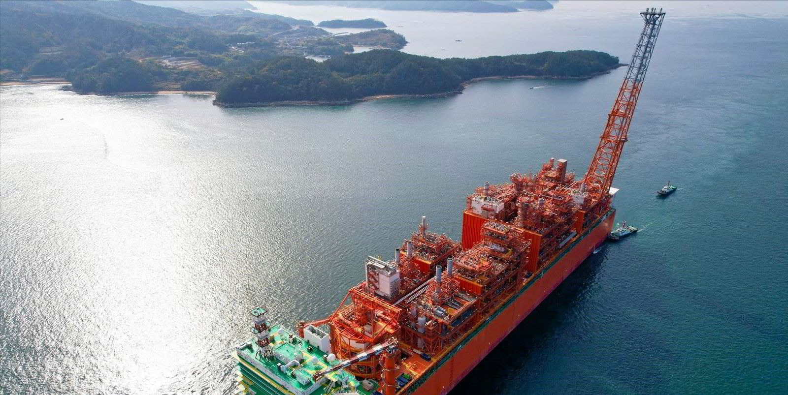 Mozambique’s first LNG cargo shipment has yet to arrive.