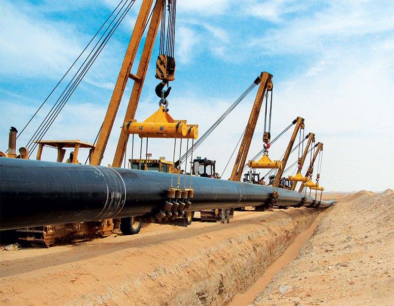 The longest oil pipeline project in Africa is on track