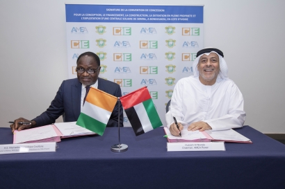 AMEA Power signs agreement for 50 MW solar PV plant in Ivory Coast