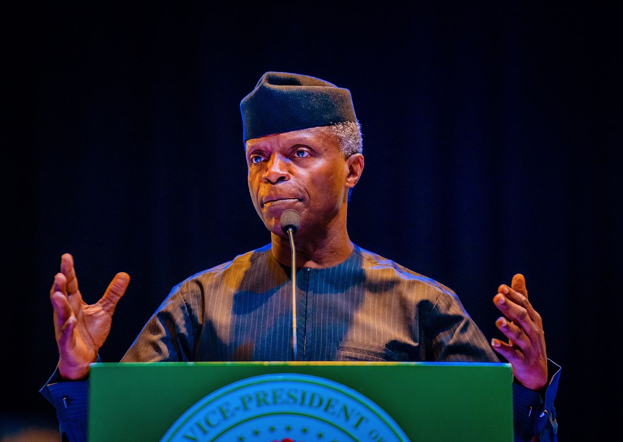 Osinbajo advocates for green hydrogen investment in energy transition