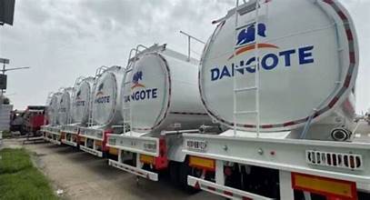 Dangote Refinery Receives First Batch of 4,000 CNG Trucks